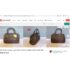 4286-Túi xách tay/đeo vai da trăn-WEL MARK python skin satchel bag-Khá mới11