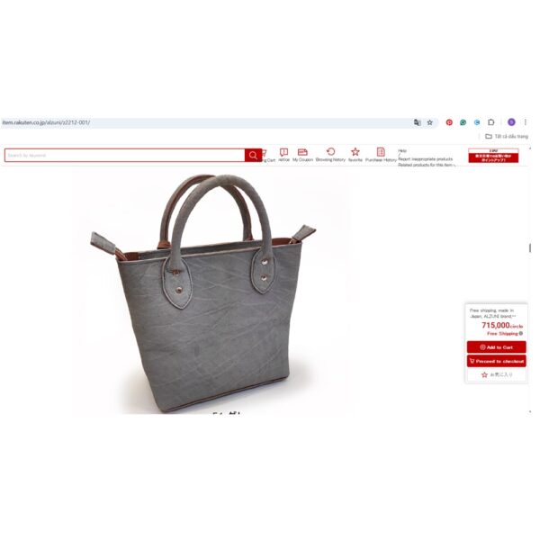 4085-Túi xách tay da voi-JRA Elephant skin birkin style handbag-Như mới/Chưa sử dụng20