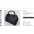 4042-Túi xách tay da đà điểu-Ostrich skin boston bag-Gần như mới14