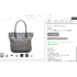 4090-Túi xách tay/đeo vai-FENDI Zucchino Navy canvas tote bag-Khá mới21