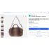 4286-Túi xách tay/đeo vai da trăn-WEL MARK python skin satchel bag-Khá mới12