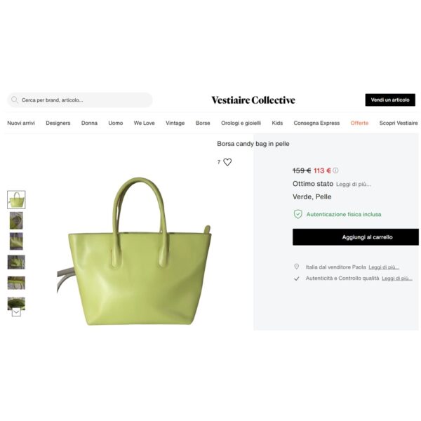 4220-Túi xách tay-FURLA leather tote bag-Khá mới11