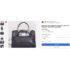 4216-Túi xách tay/đeo chéo-MICHAEL KORS Hamilton crocodile embossed satchel bag-Đã sử dụng/Khá mới11