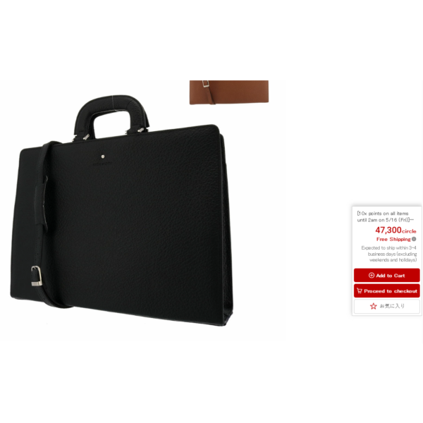 4133-Cặp da nam-MILA SCHON business bag-Gần như mới21