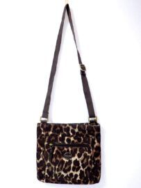 4475-Túi đeo chéo-COACH cloth Leopard pattern crossbody bag