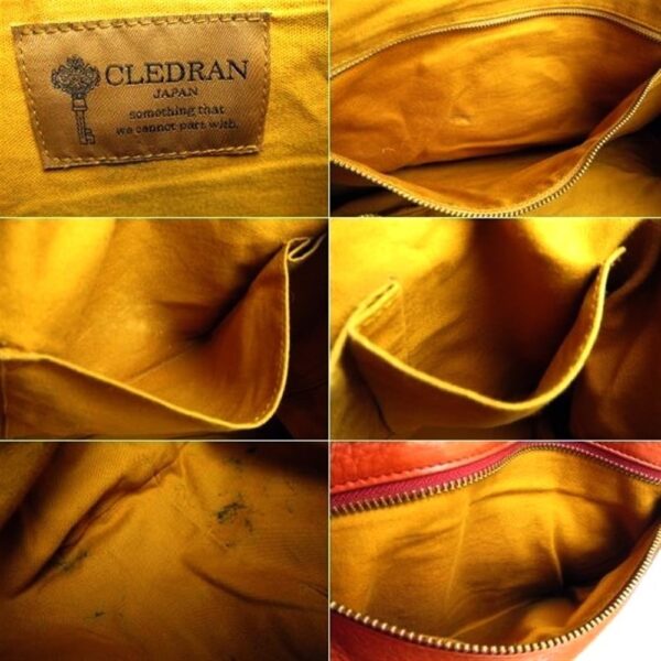 4458-Túi đeo vai/đeo chéo-CLEDRAN Japan leather shoulder bag10