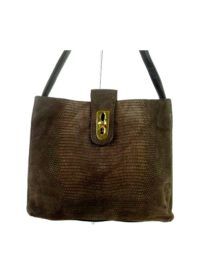 4466-Túi đeo vai-Lizard pattern leather shoulder bag