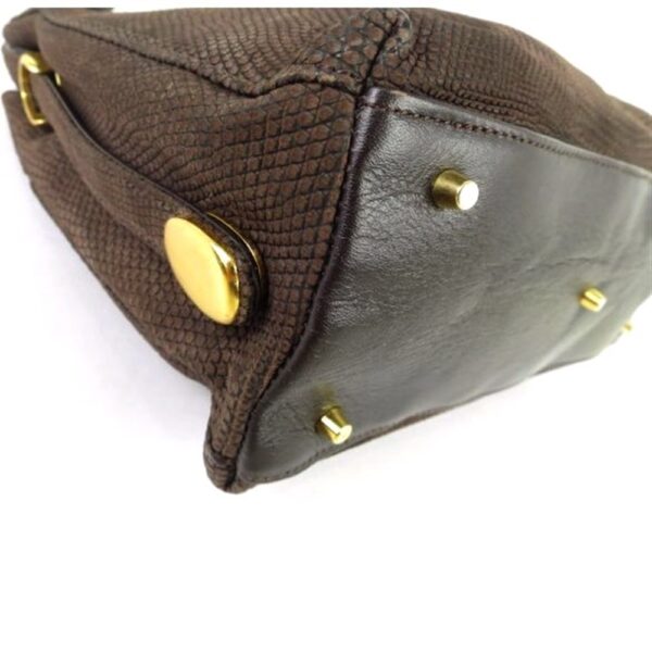 4466-Túi đeo vai-Lizard pattern leather shoulder bag5