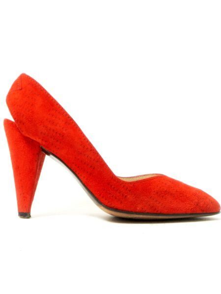 3829-Giầy cao gót (used)-Size 35-GIANNI VERSACE high heels1