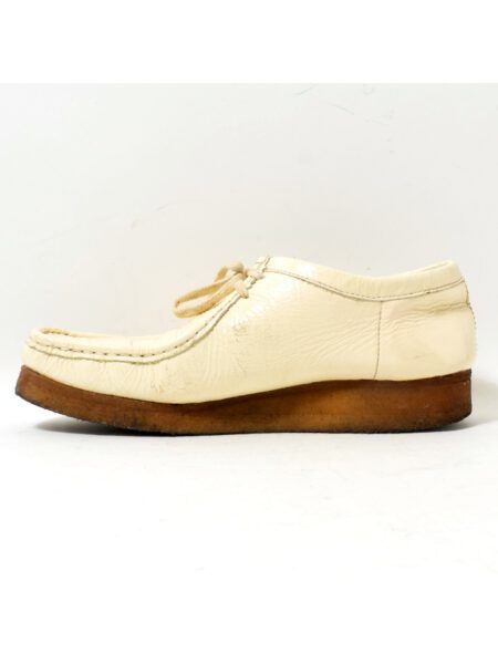 3900-Giầy nam (used)-Size 9G UK-ORIGINAL patent leather loafers 28cm2