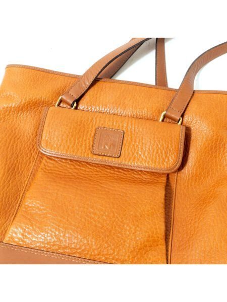 4450-Túi xách tay/đeo vai-NINA RICCI leather vintage tote bag3
