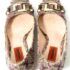3839-Giầy nữ (used)-Size 36-MISSONI Italy cloth square toe shoes2