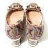 3839-Giầy nữ (used)-Size 36-MISSONI Italy cloth square toe shoes4