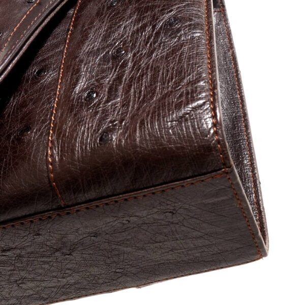 4401-Túi xách tay da đà điểu-Ostrich leather handbag5