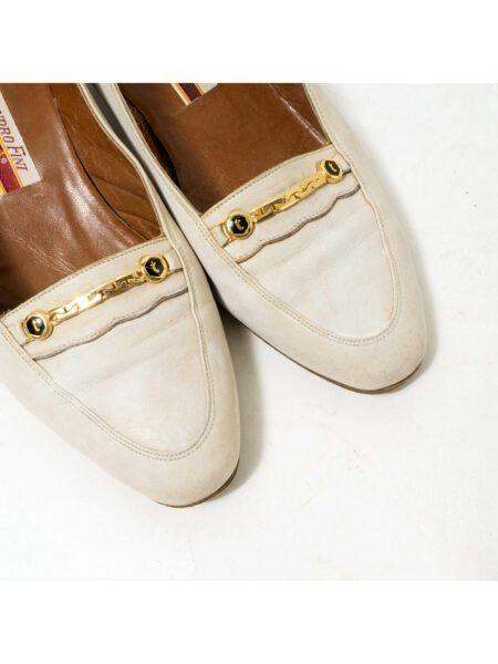 3868-Giầy bệt nữ (used)- A.TESTONI ALESSANDRO FINI Italy loafers-Size 35.55