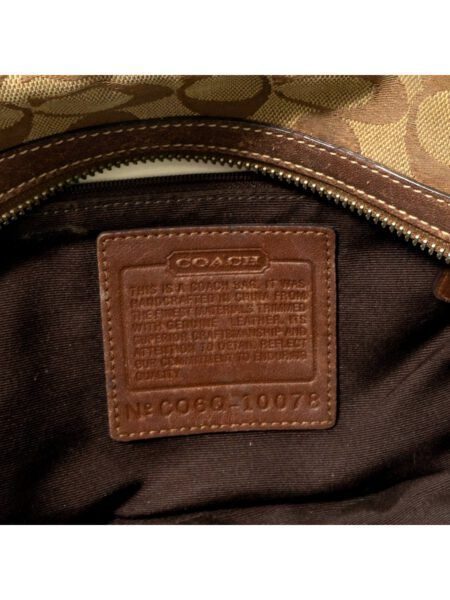 4417-Túi xách tay/đeo vai-COACH signature cloth shoulder bag8