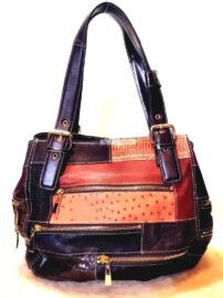 4489-Túi xách tay-Leather handmade tote bag
