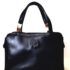 4498-Túi xách tay-MILA SCHON black leather handbag0