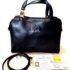 4498-Túi xách tay-MILA SCHON black leather handbag7
