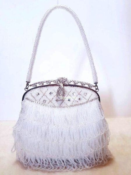 3811-Túi xách tay đính cườm- Luxurious beading small evening handbag0