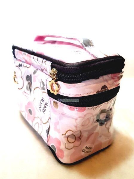 3819-Túi xách tay-MARY QUANT cosmetic nylon handbag1