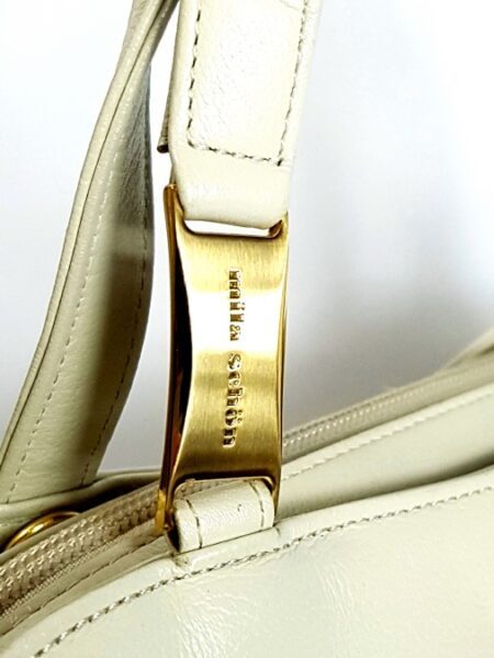 4497-Túi xách tay-MILA SCHON white leather handbag9
