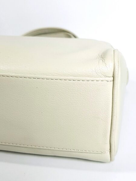 4497-Túi xách tay-MILA SCHON white leather handbag13