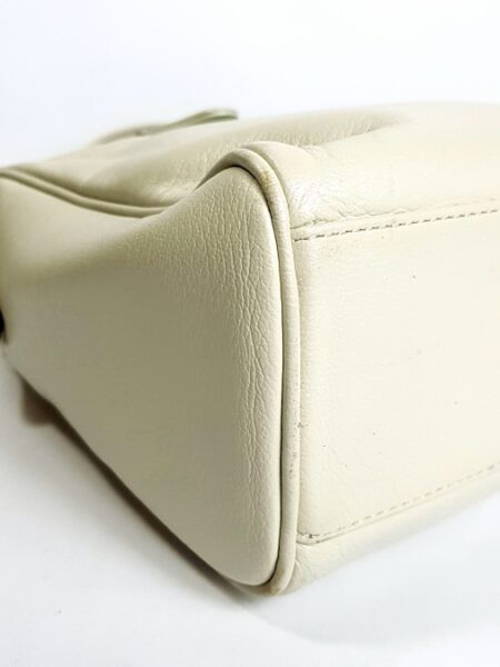 4497-Túi xách tay-MILA SCHON white leather handbag14