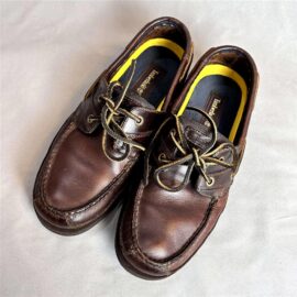 3852-Size 42-42.5-TIMBERLAND Classic boat shoes-Giầy da nam-Đã sử dụng