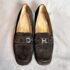 3832-Size 37-37.5-SALVATORE FERRAGAMO suede leather shoes-Giầy da nữ-Đã sử dụng2