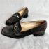 3832-Size 37-37.5-SALVATORE FERRAGAMO suede leather shoes-Giầy da nữ-Đã sử dụng1