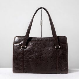 4401-Túi xách tay da đà điểu-Ostrich leather handbag