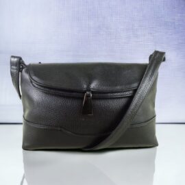 4460-Túi đeo chéo-BIANCO leather messenger bag