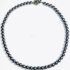 0837-Dây chuyền nữ-Artificial black pearl necklace1