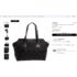 4390-Túi xách tay/đeo vai-COACH Carryall Alexis cloth tote bag-Đã sử dụng/Khá mới9