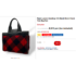 4446-Túi xách tay-RALPH LAUREN wool & leather tote bag-Gần như mới11