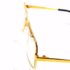 5663-Kính trong nam-Đã sử dụng-METZLER Gold filled 7616 AGC eyeglasses5