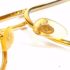 5663-Kính trong nam-Đã sử dụng-METZLER Gold filled 7616 AGC eyeglasses8