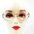 5661-Kính trong nữ (used)-YVES SAINT LAURENT 30 8652 eyewear1
