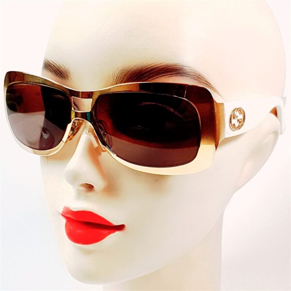5660-GUCCI GG 2617 gold plated sunglasses-Kính mát nữ-Đã sử dụng17