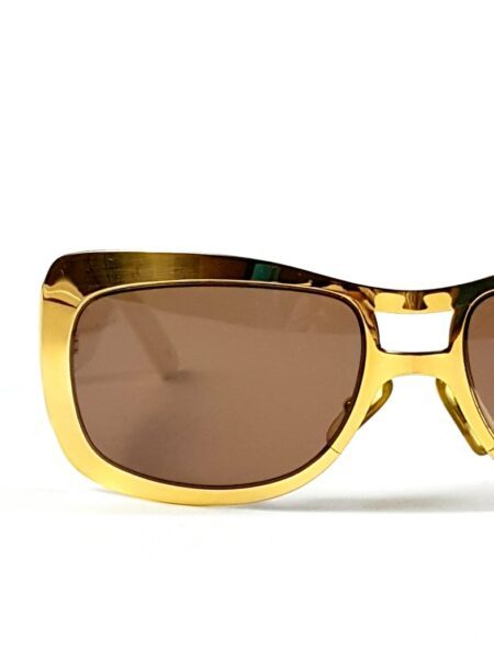 5660-Kính mát nữ (used)-GUCCI GG 2617 gold plated sunglasses5
