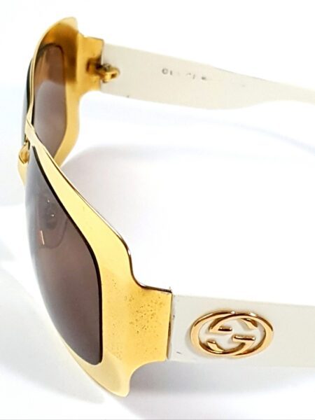 5660-Kính mát nữ (used)-GUCCI GG 2617 gold plated sunglasses7