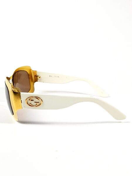 5660-Kính mát nữ (used)-GUCCI GG 2617 gold plated sunglasses8