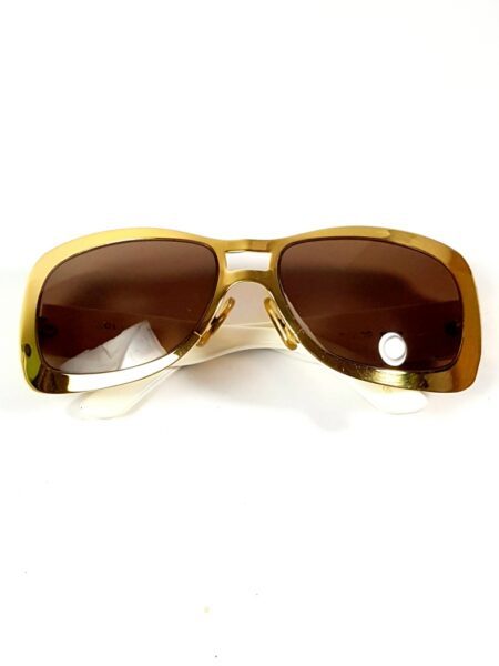 5660-Kính mát nữ (used)-GUCCI GG 2617 gold plated sunglasses17
