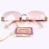 5652-Kính mát nữ-Mới/Chưa sử dụng-QUARTIER LATIN Q 201 rimless sunglasses15