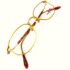 5810-Gọng kính nữ-Mới/chưa sử dụng-AIZO japan Gold plated 1705 eyeglasses frame17