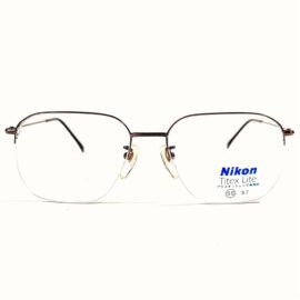 5726-Gọng kính nam/nữ-Mới/Chưa sử dụng-NIKON Titex Lite 0930 half rim eyeglasses frame