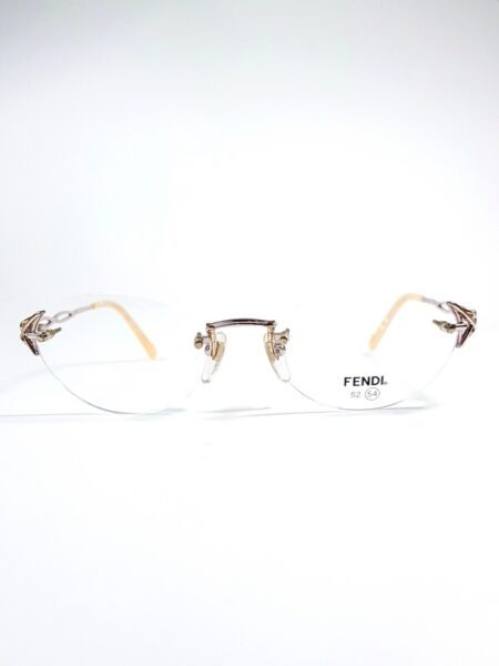 5764-Gọng kính nữ (new)-FENDI FE 8018 rimless eyeglasses frame3