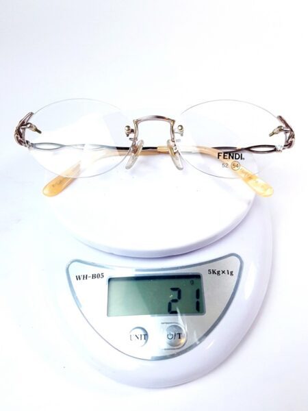 5764-Gọng kính nữ (new)-FENDI FE 8018 rimless eyeglasses frame16