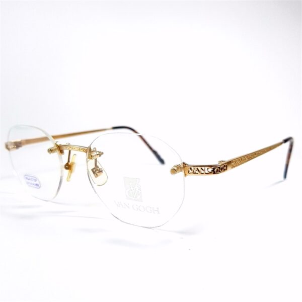 5767-Gọng kính nam/nữ-Mới/Chưa sử dụng-VAN GOGH VG 835 rimless eyeglasses frame1